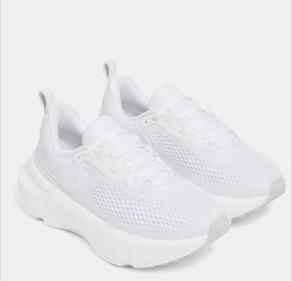 Under Armour HOVR Infinite Elite 2 Women’s 9 White Running Shoes 3028178